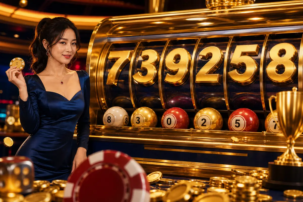 misai888 Casino dealer langsung di meja roulette